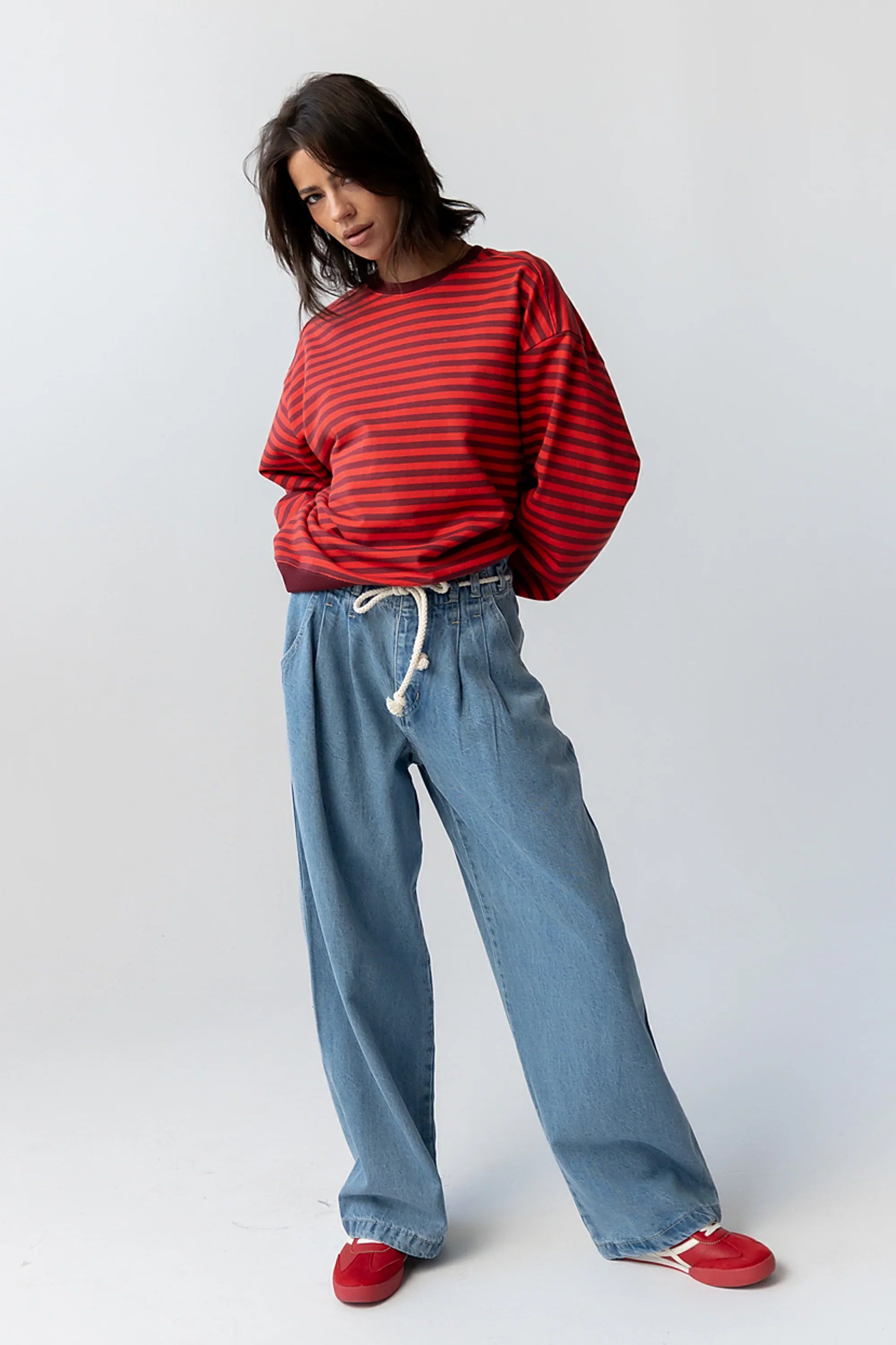 Holland Striped Sweatshirt