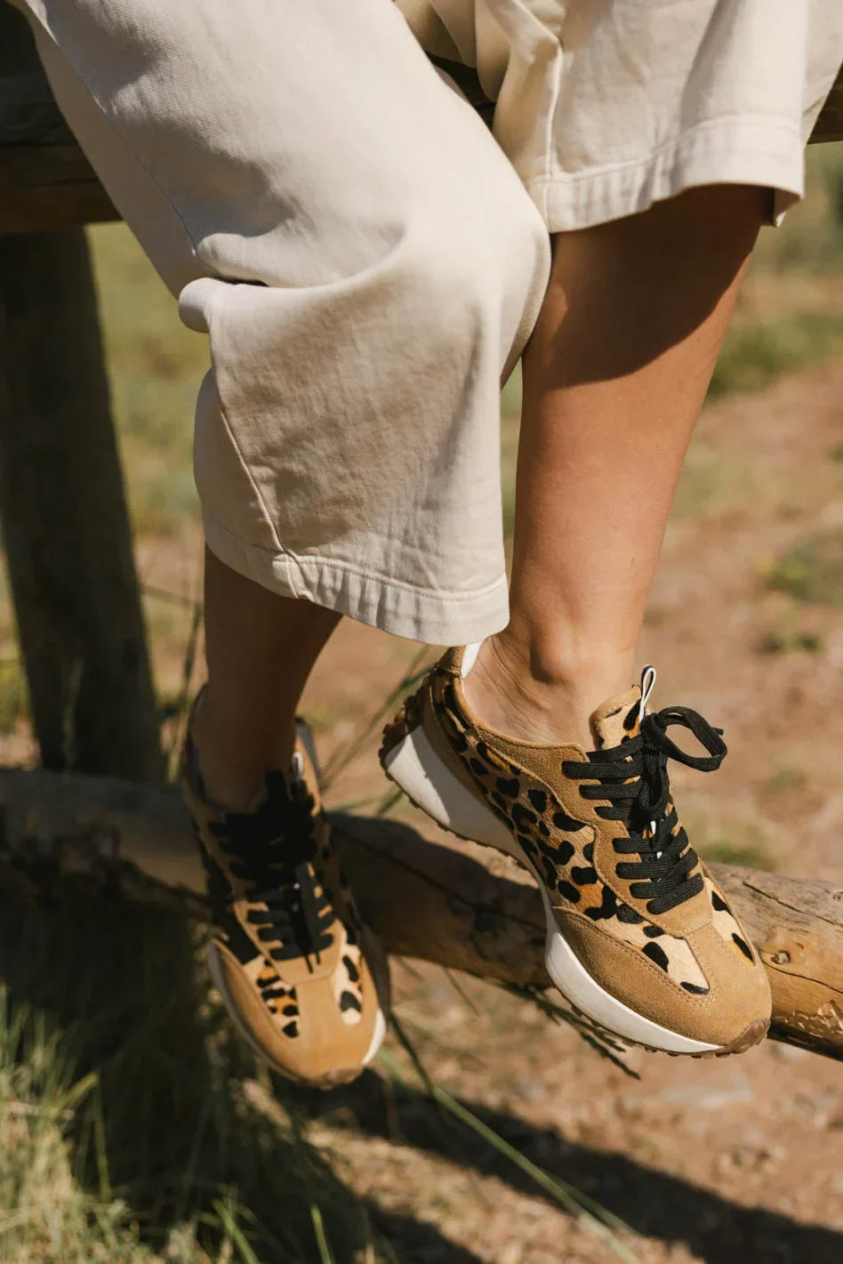 Steve Madden Campo Sneakers in Leopard FINAL SALE