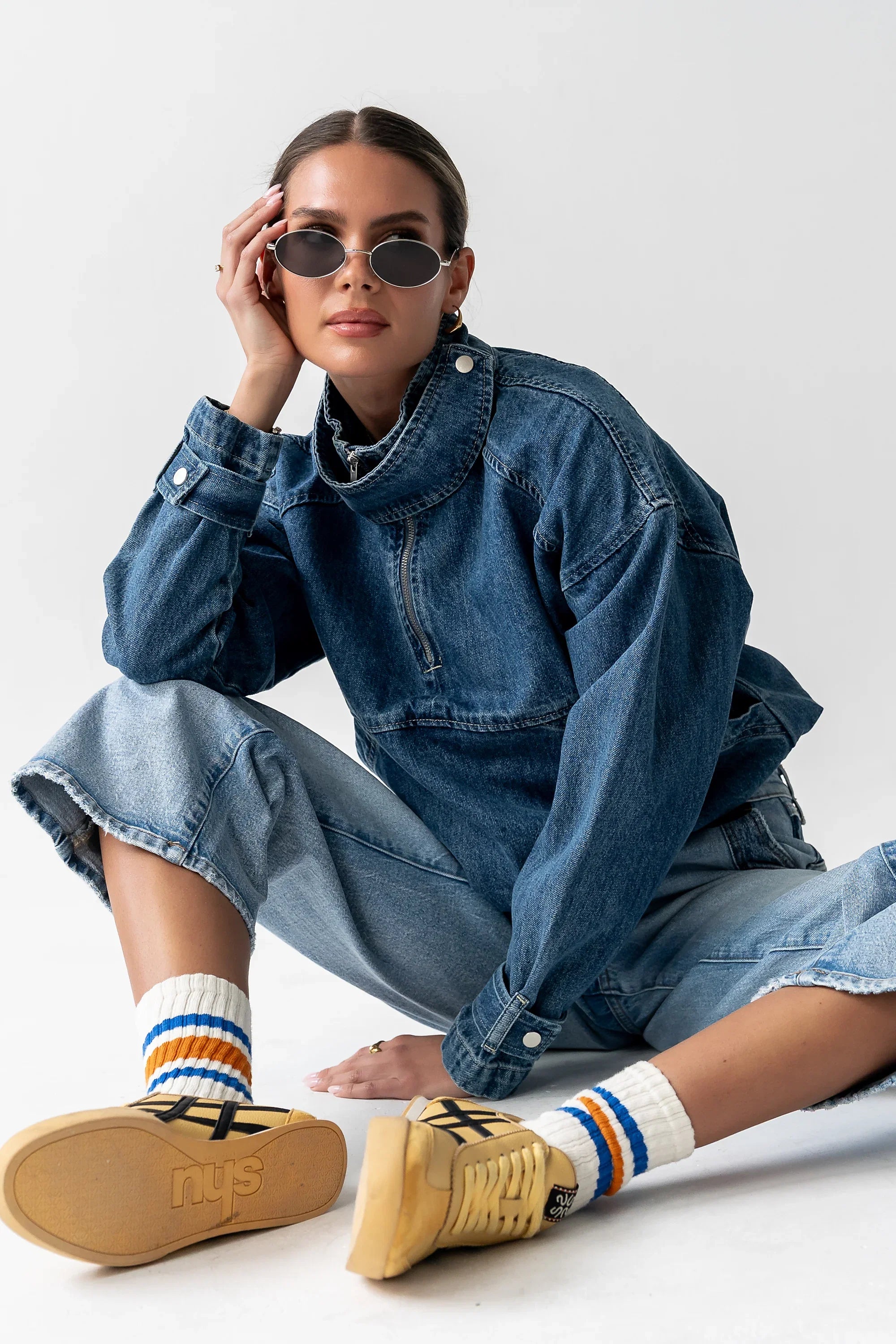 Regina Denim Jacket in Medium Wash
