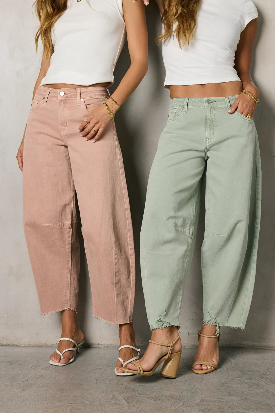 Evie Barrel Jeans