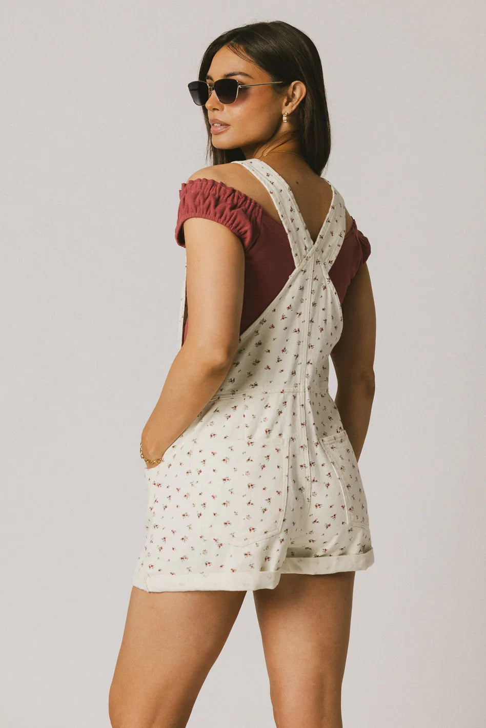 Danette Floral Overalls FINAL SALE