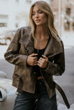 Danika Vegan Leather Jacket