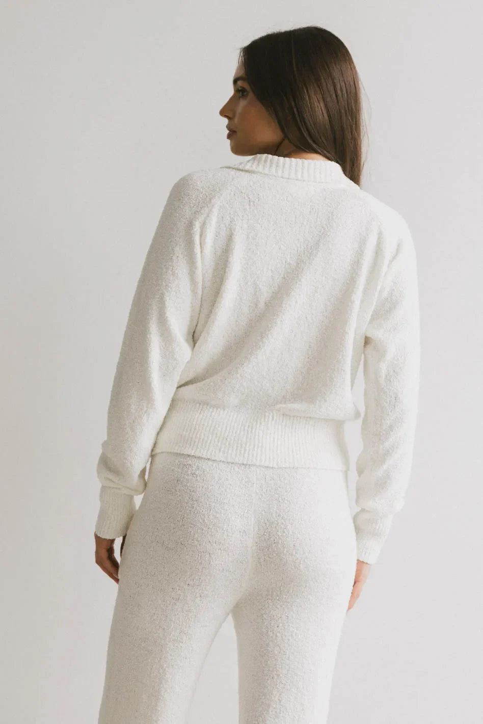 Breck Knit Sweater in Cream FINAL SALE