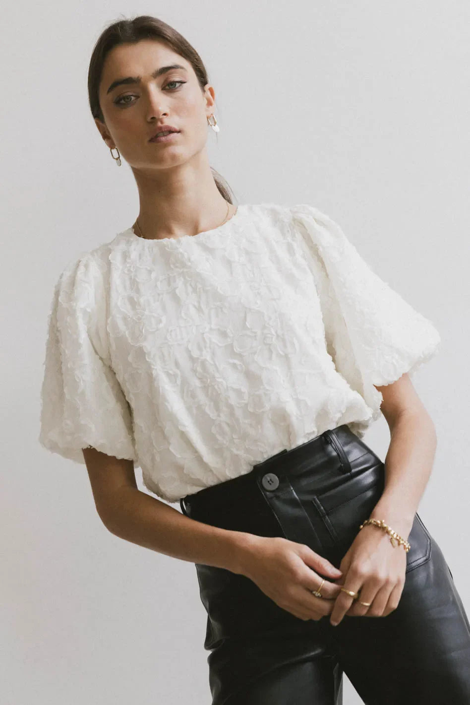 Saint Blouse in Cream FINAL SALE