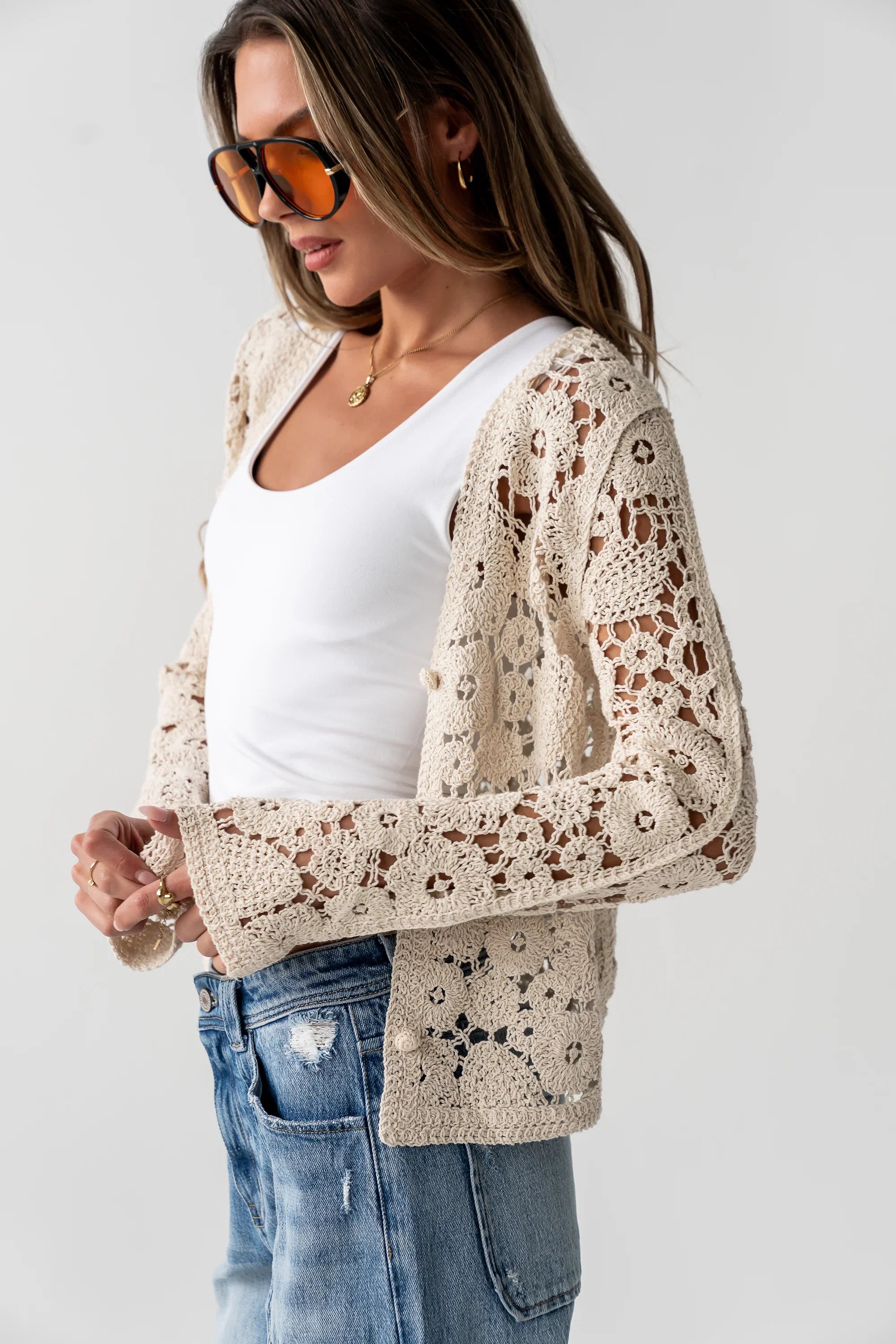 Ziggy Crochet Cardigan