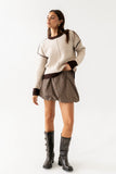 Junie Contrast Sweater FINAL SALE