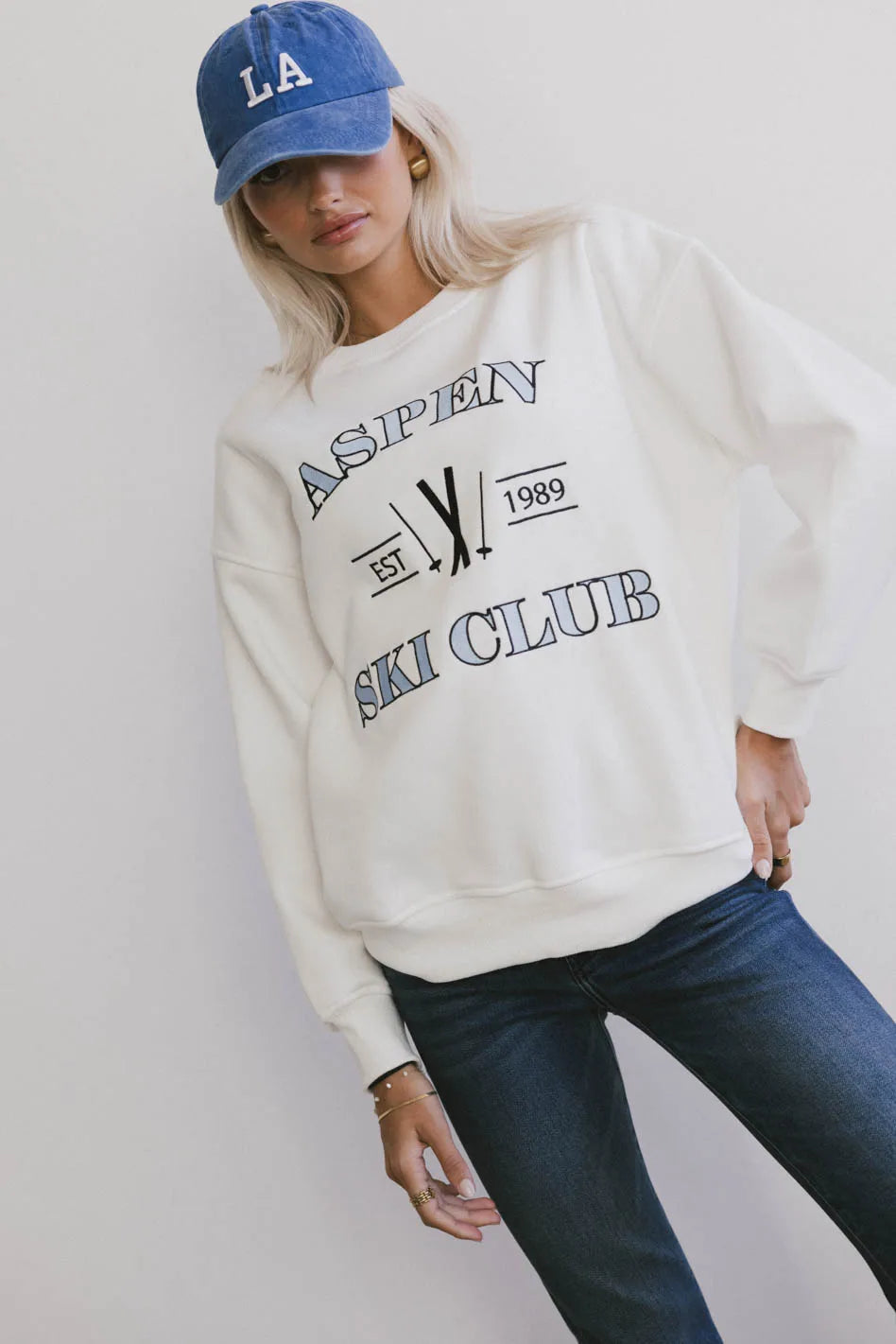 Aspen Ski Club Crewneck FINAL SALE