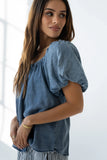 Nora Denim Blouse