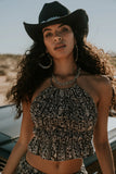 Aailyah Halter Neck Top