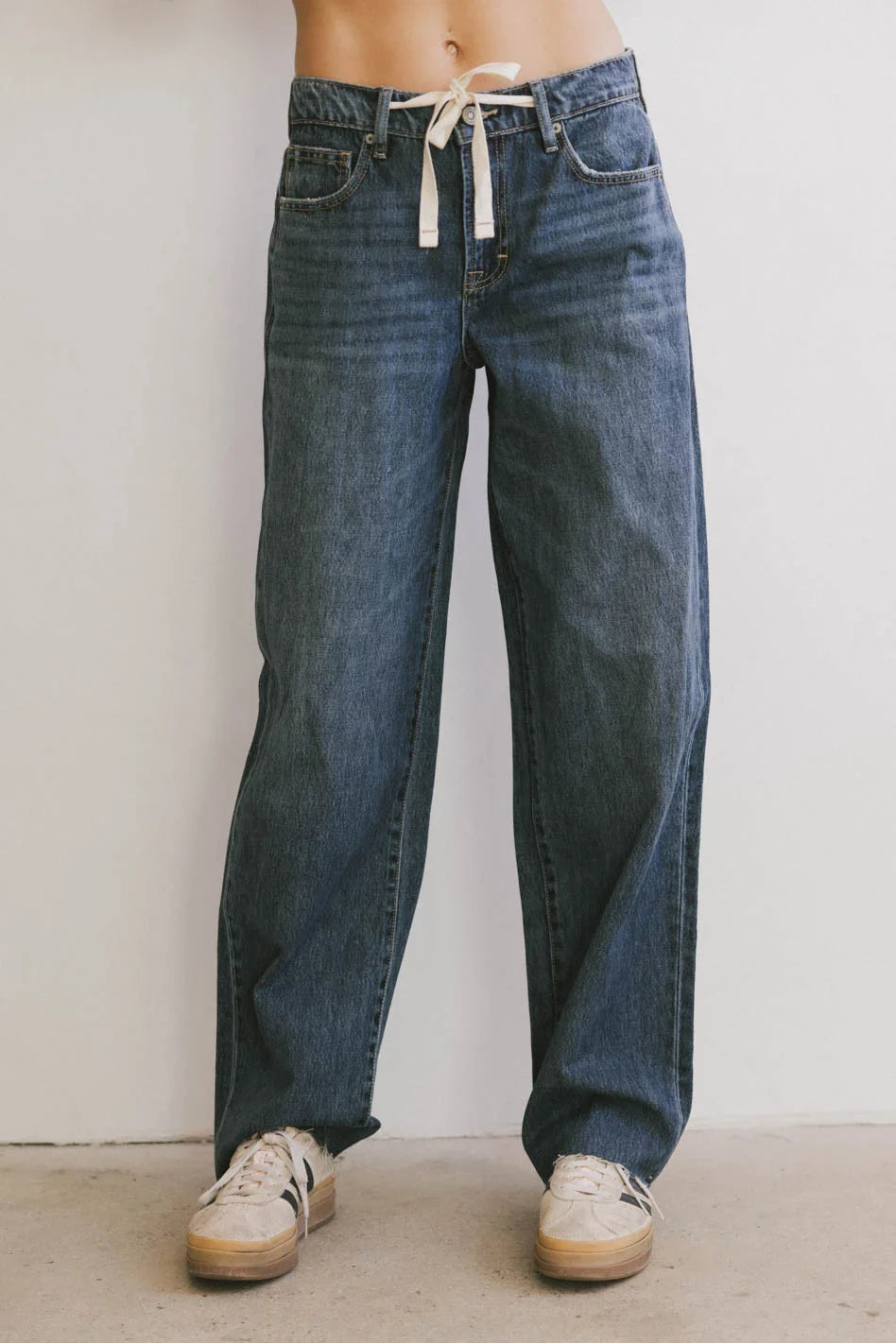 Sloan Baggy Denim in Dark Wash FINAL SALE