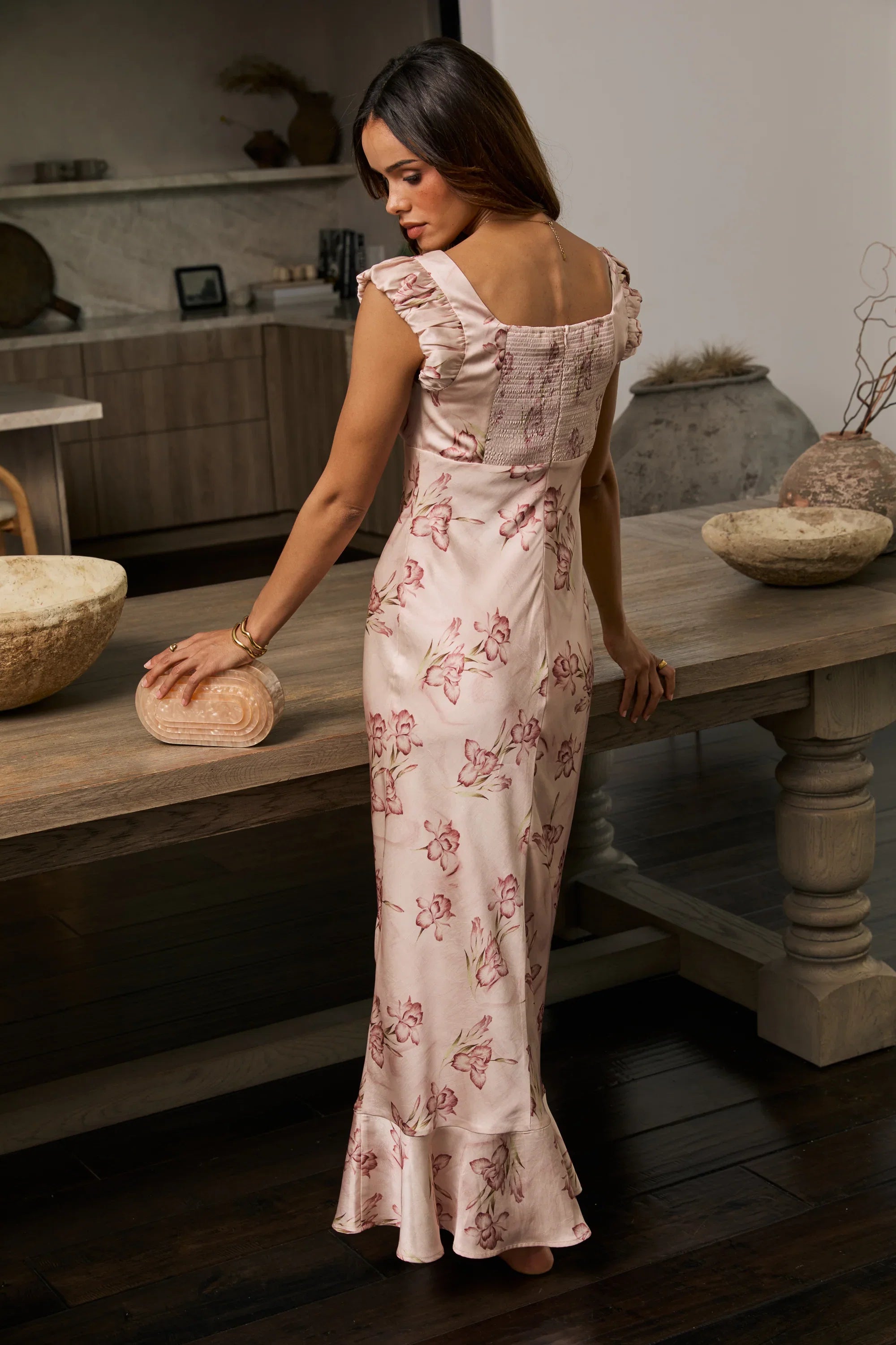 Sheena Floral Maxi Dress