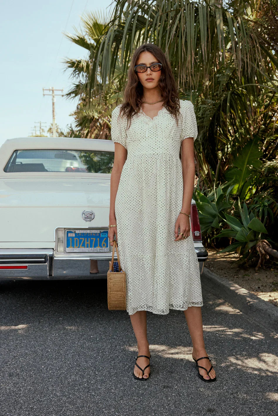 Nila Lace Midi Dress FINAL SALE