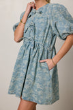 Pony Denim Mini Dress FINAL SALE