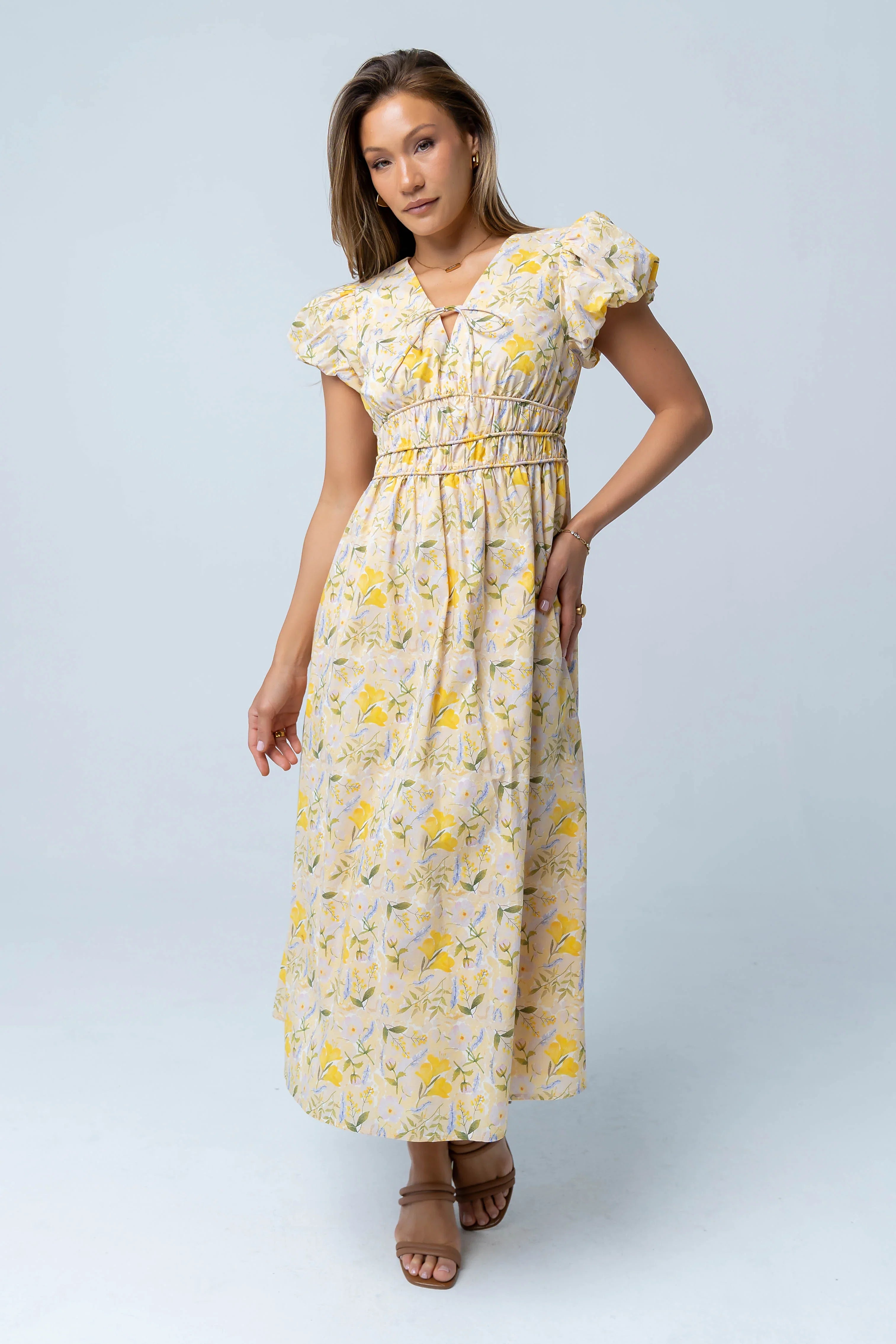 Zoey Floral Maxi Dress