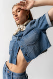Nina Denim Button Up FINAL SALE