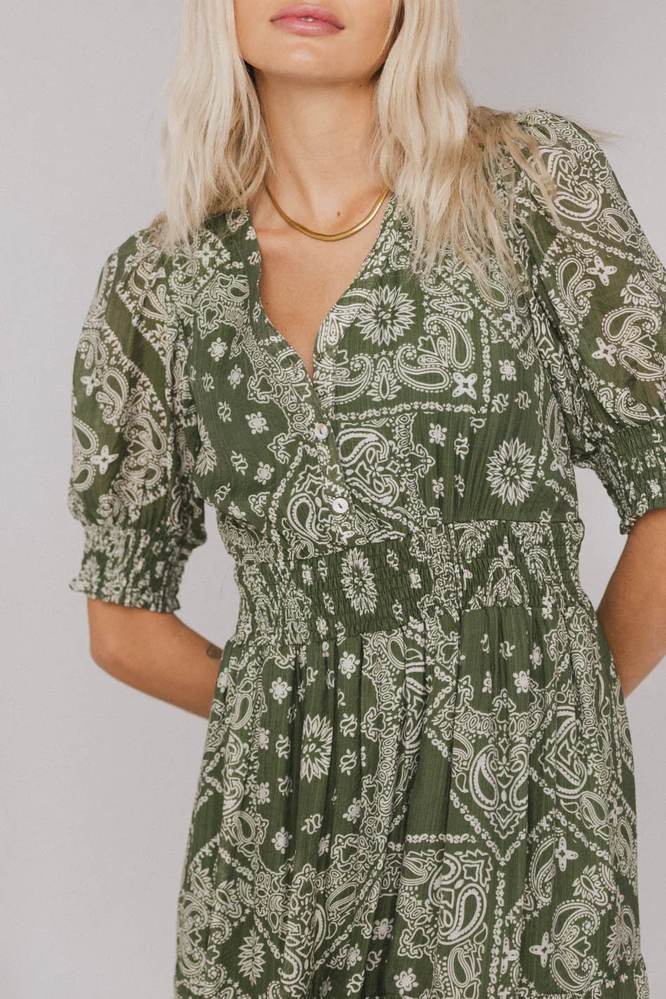 Dia Paisley Midi Dress FINAL SALE
