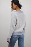 Glinda Knit Sweater in Blue FINAL SALE