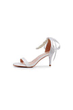 Open Toe Stiletto Ankle Strap Womens Shoes