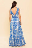 BY THE BAY BLUE MAXI DRESS