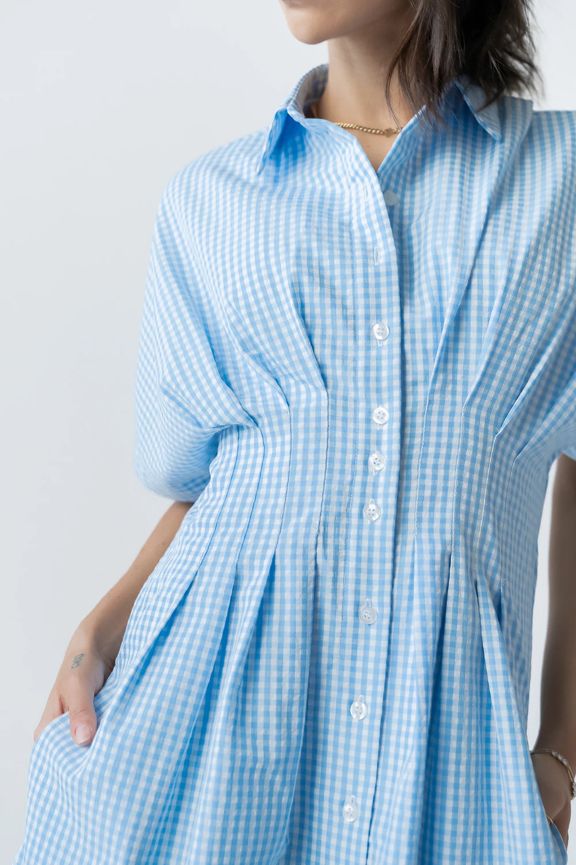 Collins Maxi Dress in Blue