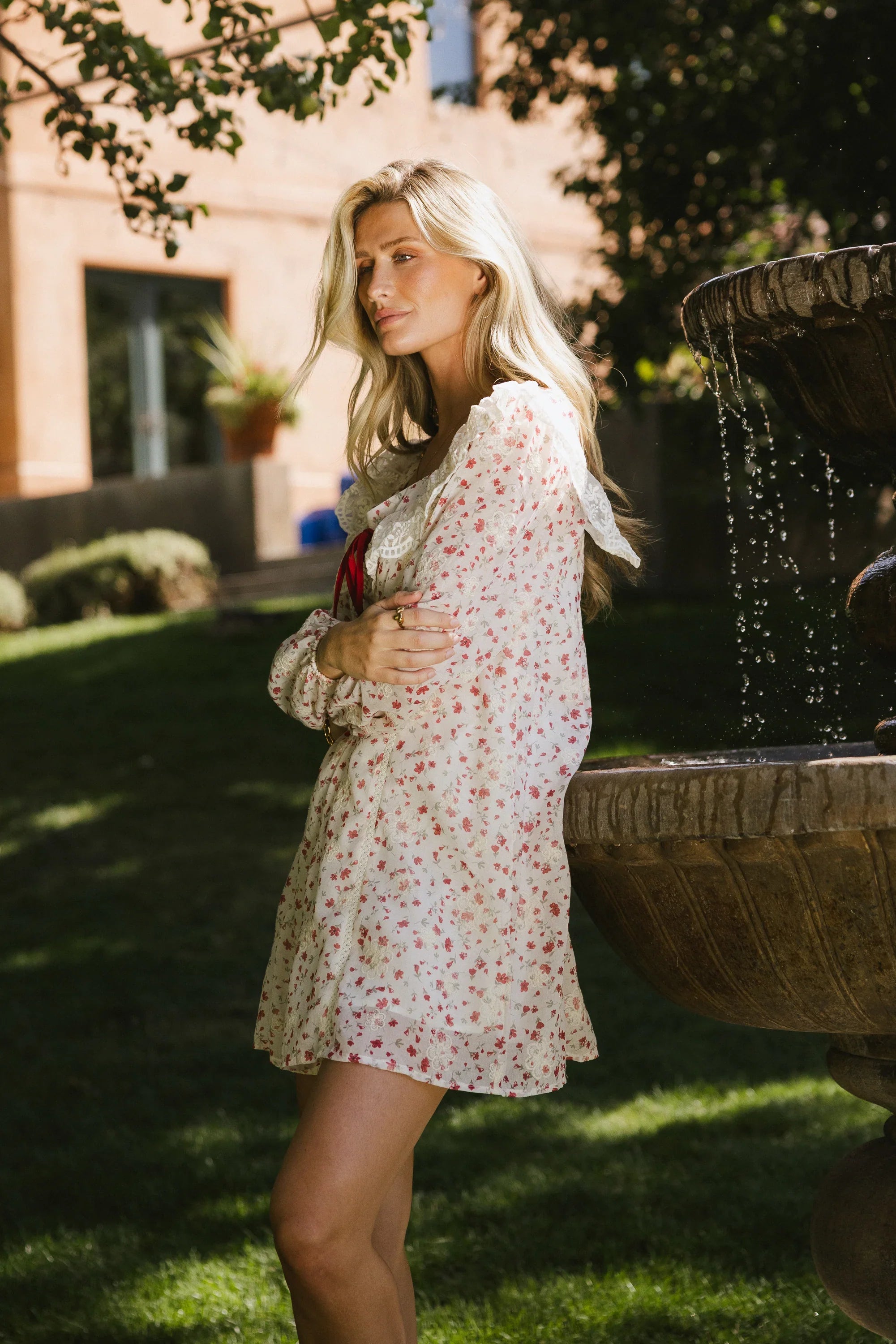 Macy Floral Babydoll Dress FINAL SALE
