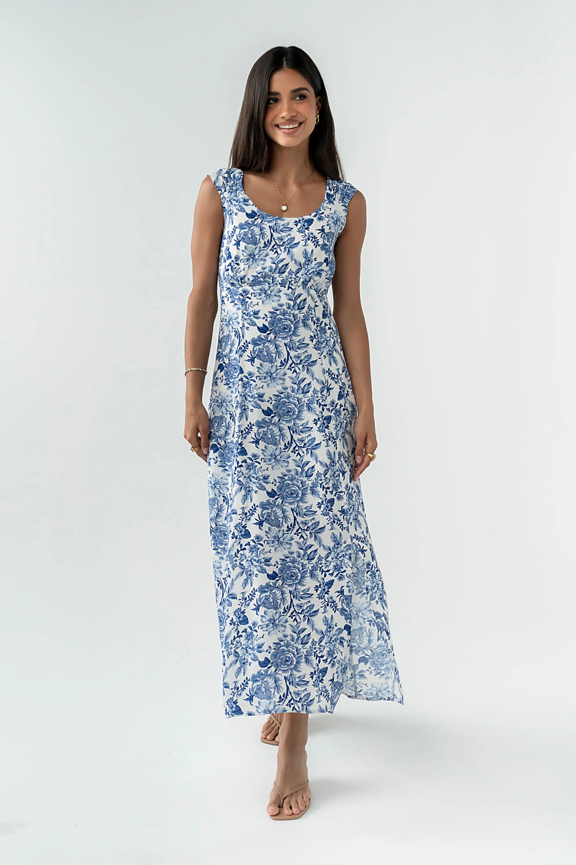 Charlize Floral Maxi Dress