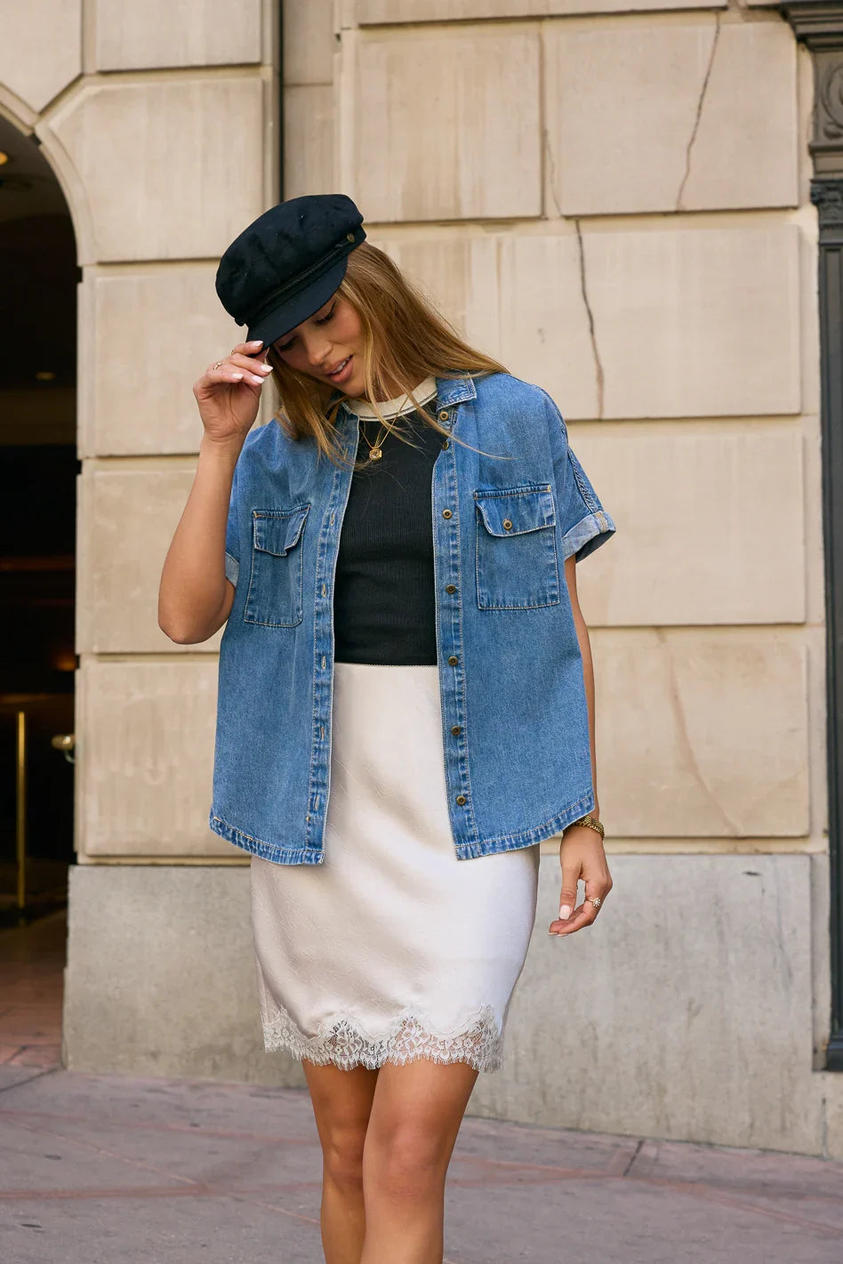 Luca Denim Button Up FINAL SALE