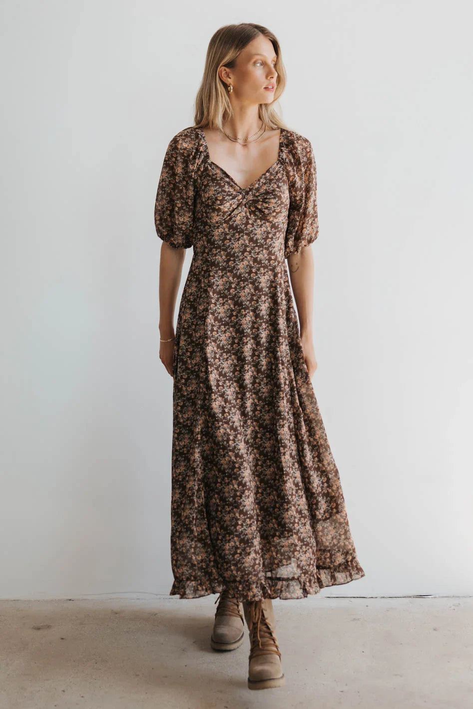 Jordana Floral Maxi Dress FINAL SALE