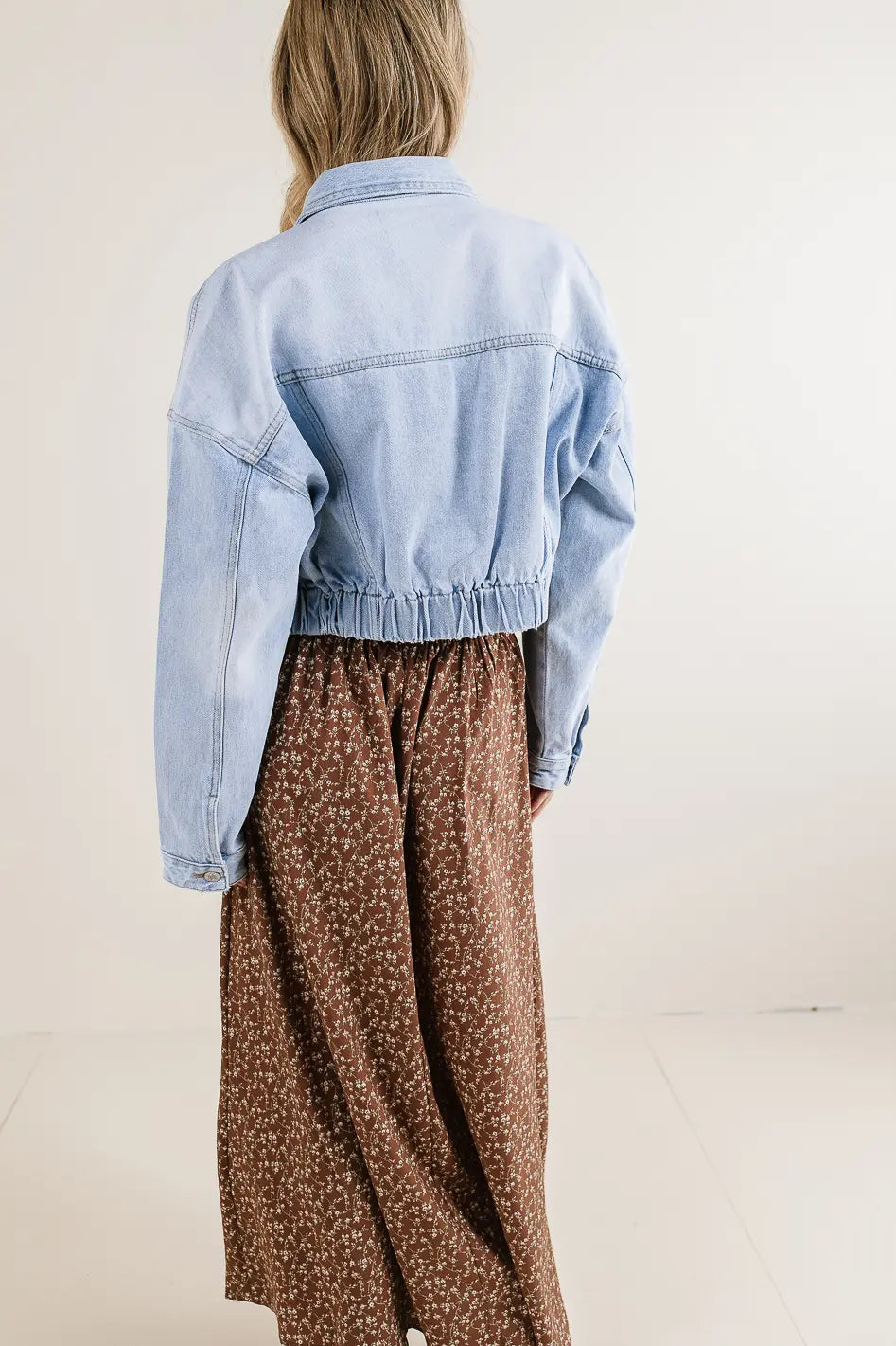 True Cropped Denim Jacket FINAL SALE