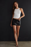 Jaden Sequin Mini Skort