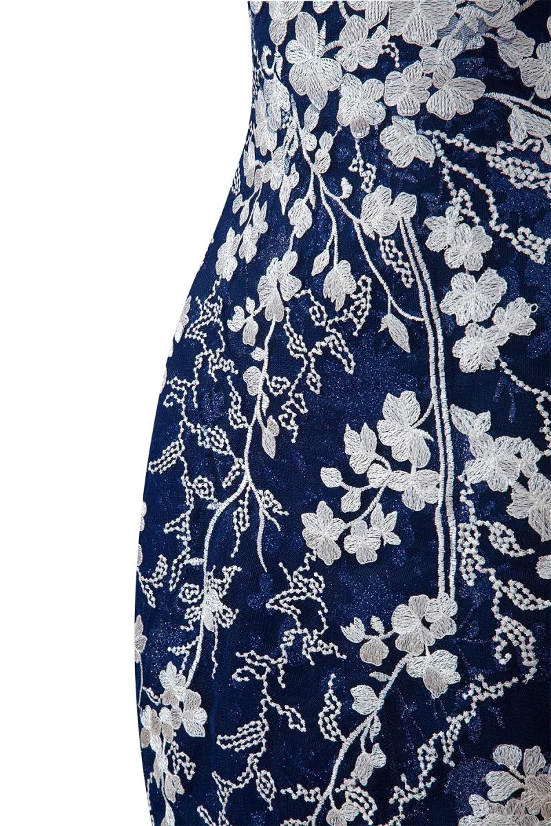 Sheath Short Spaghetti Straps Lace Homecoming Dress