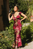 Jesse Satin Maxi Dress