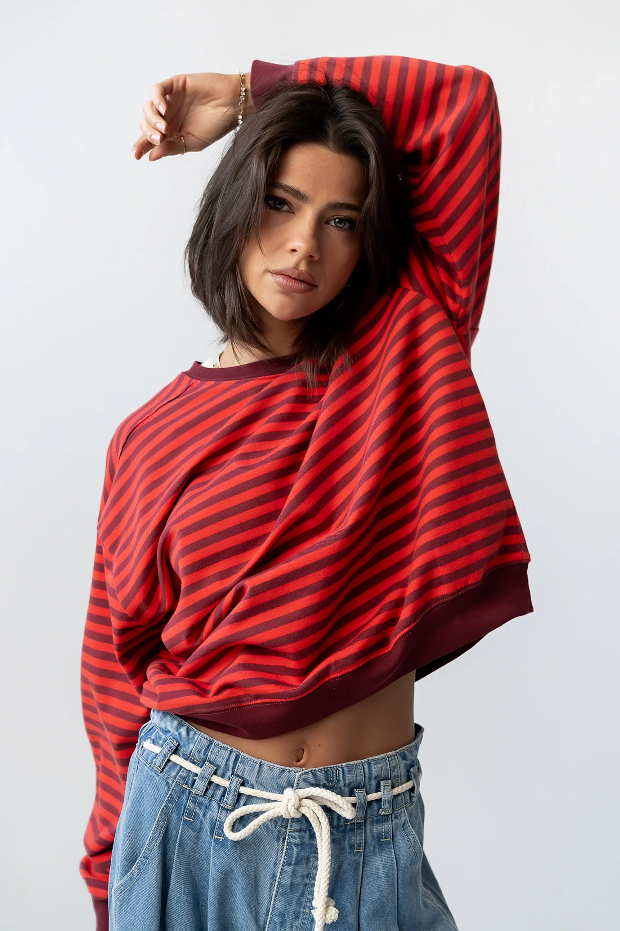Holland Striped Sweatshirt