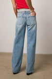 Cierra Double Waisted Wide Leg Jeans FINAL SALE
