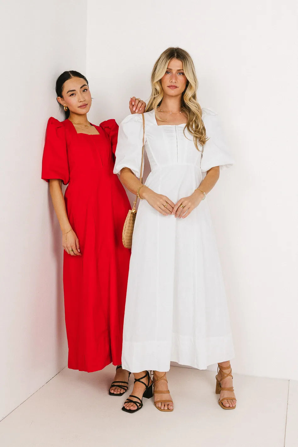 Cassia Corset Dress in Red FINAL SALE
