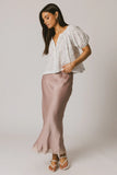 Peni Floral Blouse in Lavender FINAL SALE