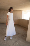 Jane Sweater Top in Ivory FINAL SALE