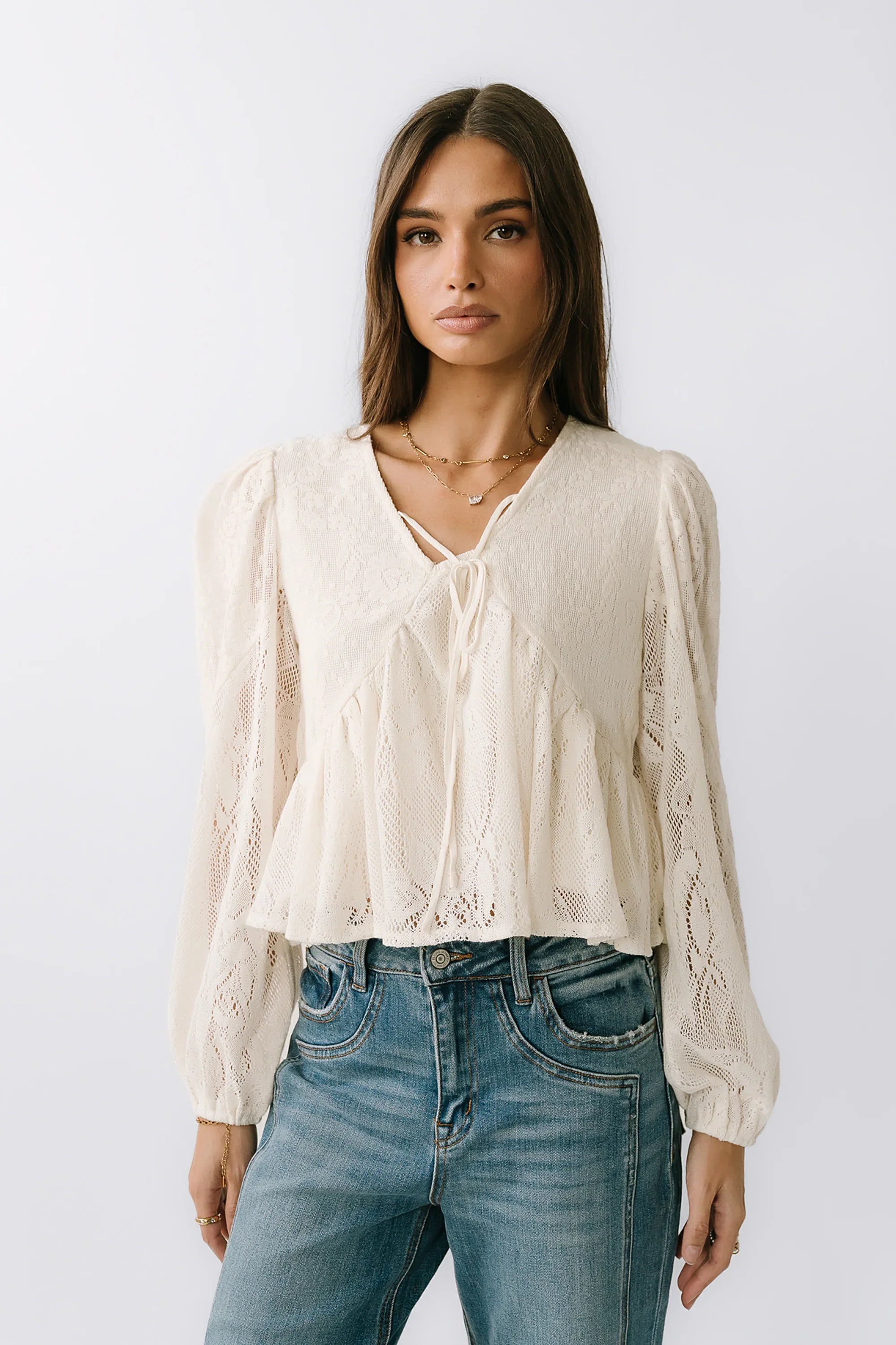 Tommy Lace Top