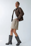 Kiara Studded Mini Skirt