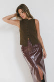 Louella Leopard Vest FINAL SALE