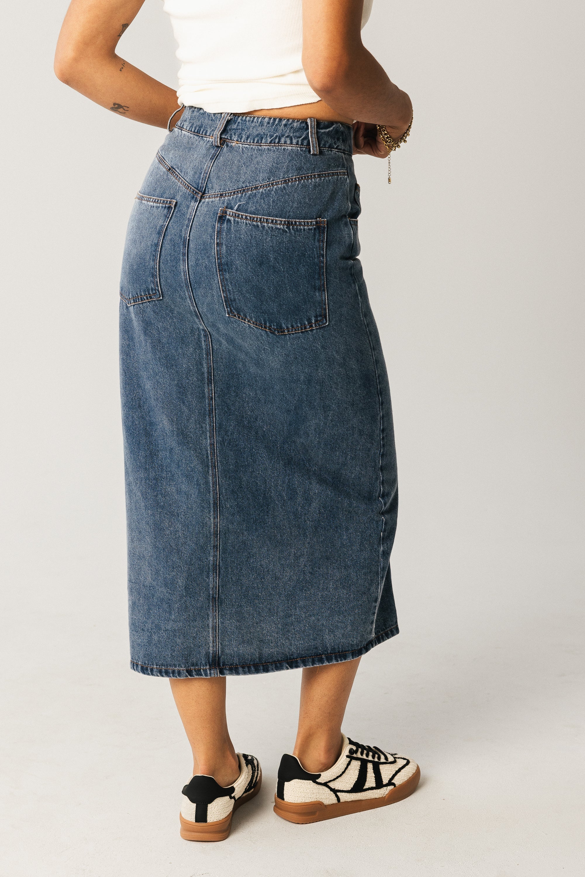 Kylo Denim Maxi Skirt FINAL SALE