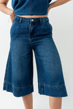 Alix Denim Culottes