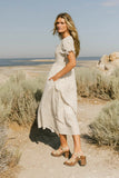Metzli Ribbon Trim Maxi Dress FINAL SALE