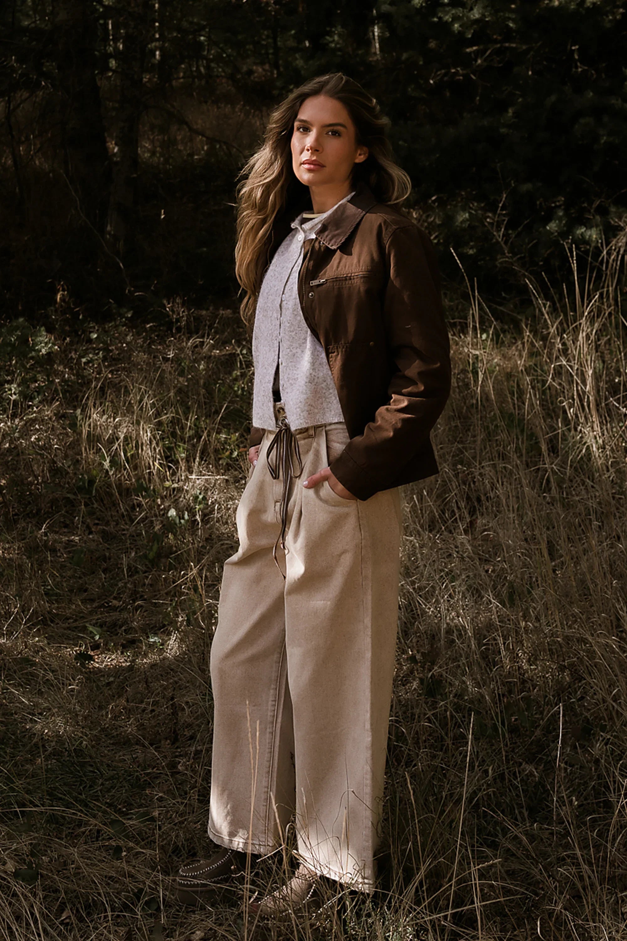 Jovie Pleated Wide Leg Pants