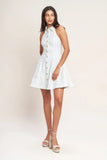 ALWAYS ADORABLE WHITE MINI DRESS