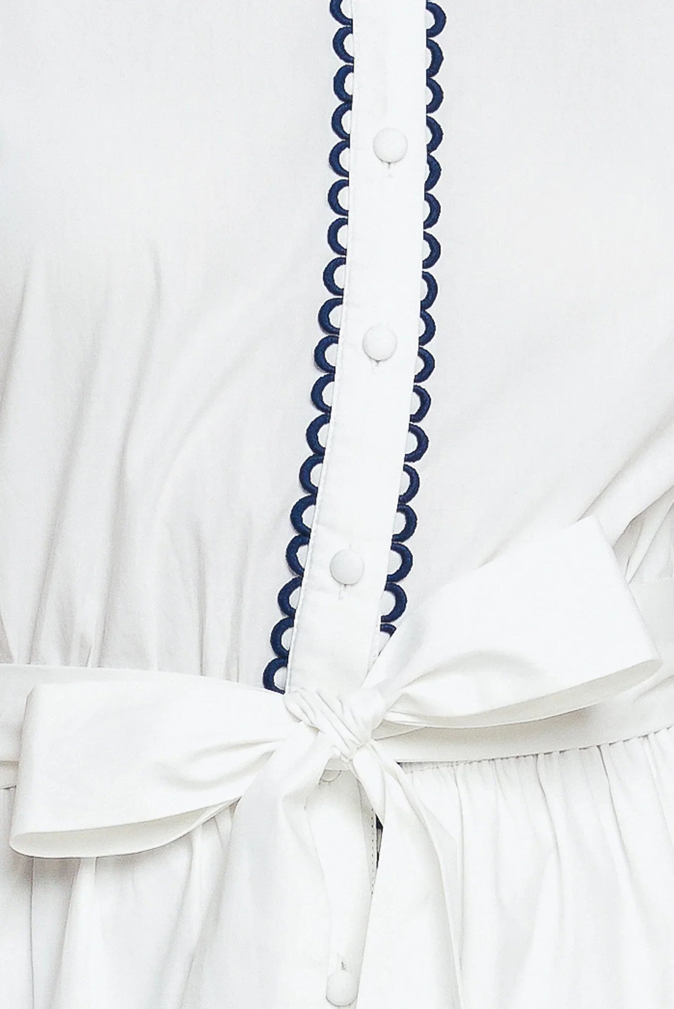 A LITTLE BIT LOVELY WHITE MINI DRESS