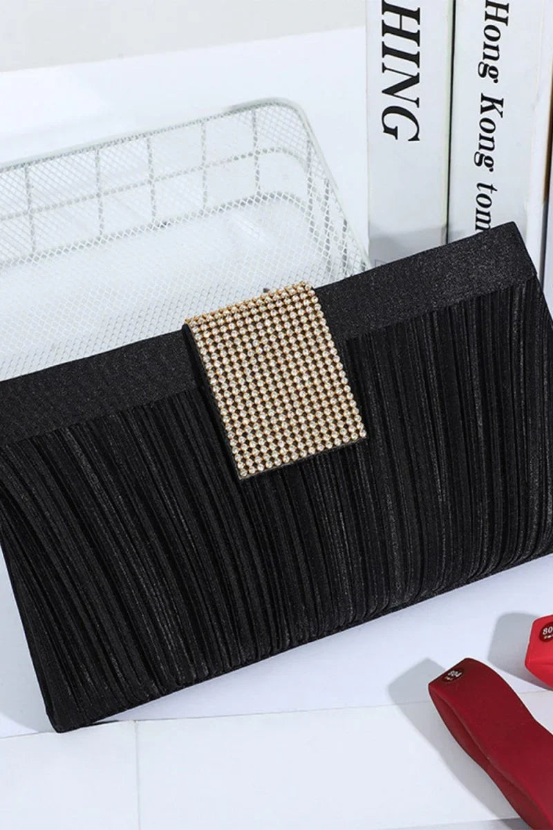 Pink Check Square Handbag