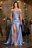Bronte Gown Off The Shoulder Corset Dress
