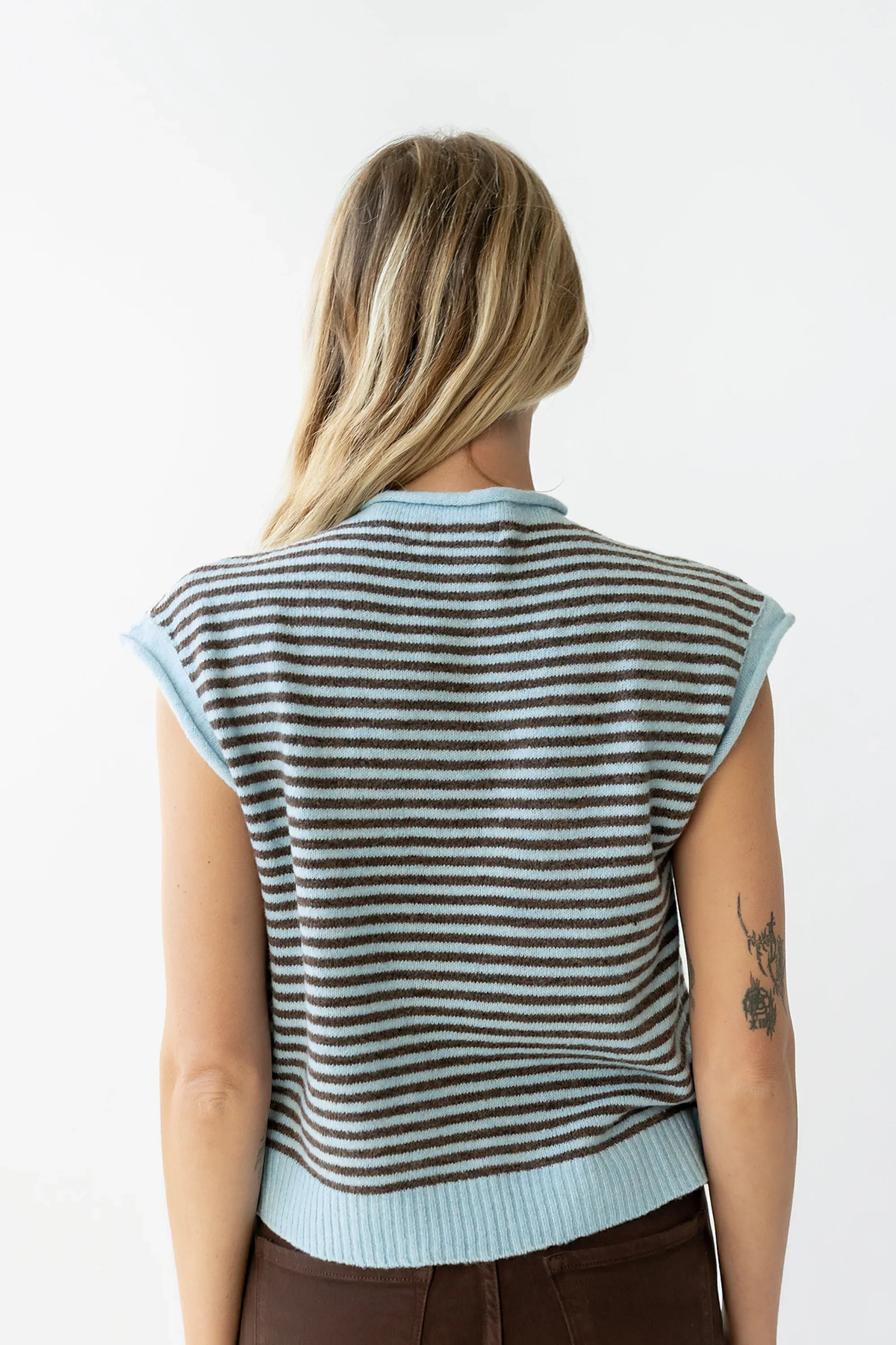 Clark Cardigan in Light Blue