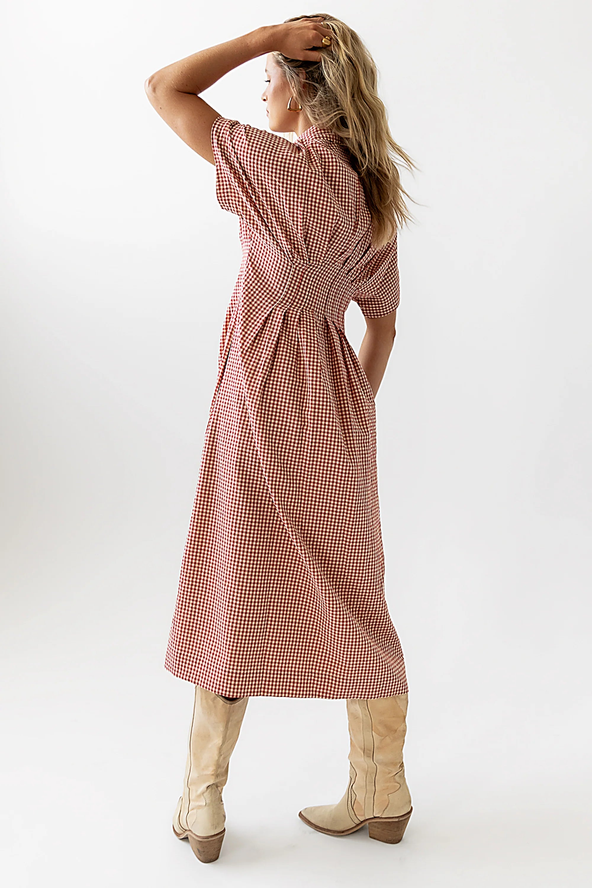 Collins Maxi Dress in Red